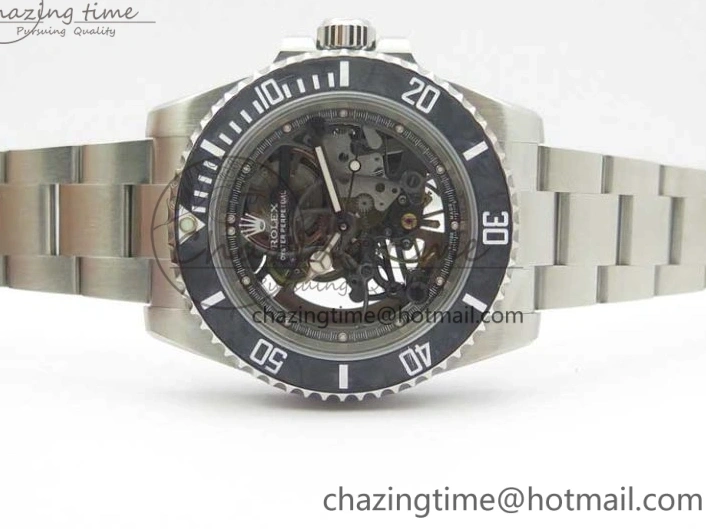 AAA Replica Watches Submariner Project VRF Andrea SS 2985 SS Pirlo Durable Bracelet on SA Edition Best Skeleton 1223